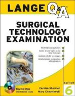 Lange Q&a Surgical Technology Examination di Carolan Sherman, Mary Chmielewski edito da Mcgraw-hill Education - Europe