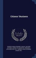 Citizens' Business di Pa. edito da Sagwan Press