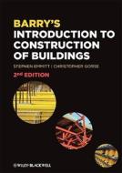 Barry\'s Introduction To Construction Of Buildings And Advanced Construction Of Buildings Bundle di Stephen Emmitt, Christopher Gorse edito da John Wiley And Sons Ltd