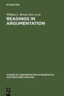 Readings in Argumentation edito da De Gruyter Mouton