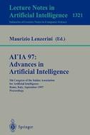 AI*IA 97: Advances in Artificial Intelligence edito da Springer Berlin Heidelberg