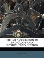 British Association Of Radiology And Phy di Anonymous edito da Nabu Press