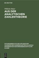 Aus der analytischen Zahlentheorie di Wilhelm Maier edito da De Gruyter