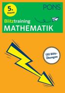 PONS Blitztraining Mathematik 5. Klasse edito da Klett Lerntraining