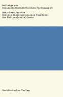 Soziale Basis und soziale Funktion des Nationalsozialismus di Hans-Gerd Jaschke edito da VS Verlag für Sozialwissenschaften