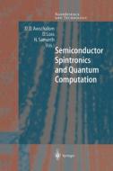 Semiconductor Spintronics and Quantum Computation edito da Springer Berlin Heidelberg