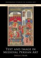 Text and Image in Medieval Persian Art di Professor Sheila S. Blair edito da Edinburgh University Press