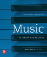 Music in Theory and Practice, Vol. 1 with Workbook di Bruce Benward, Marilyn Saker edito da MCGRAW HILL BOOK CO
