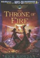The Throne of Fire di Rick Riordan edito da Brilliance Corporation