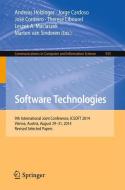 Software Technologies edito da Springer-Verlag GmbH