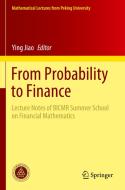 From Probability to Finance edito da Springer Singapore