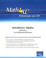 Mathxl Tutorials On Cd For Introductory Algebra di Margaret L. Lial, John S. Hornsby, Terry McGinnis edito da Pearson Education (us)