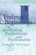 Endings And Beginnings di Herbert J. Schlesinger edito da Taylor & Francis Ltd