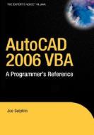 AutoCAD 2006 VBA di Joe Sutphin edito da APress