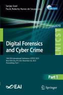 Digital Forensics and Cyber Crime edito da Springer Nature Switzerland