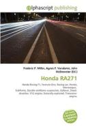 Honda Ra271 edito da Vdm Publishing House