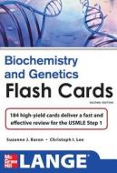 Lange Biochemistry And Genetics Flash Cards 2/e di Suzanne Baron edito da Mcgraw-hill Education - Europe
