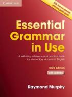 Essential Grammar In Use With Answers di Raymond Murphy edito da Cambridge University Press