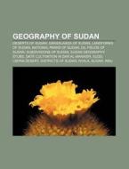 Geography Of Sudan: Date Cultivation In di Books Llc edito da Books LLC, Wiki Series