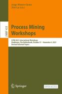 Process Mining Workshops edito da Springer Nature Switzerland AG