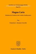 Magna Carta. di Demetrios L. Kyriazis-Gouvelis edito da Duncker & Humblot