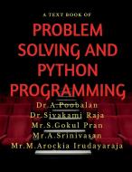 PROBLEM SOLVING AND PYTHON PROGRAMMING di A. edito da Notion Press