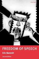 Freedom of Speech di Eric Barendt edito da OUP Oxford