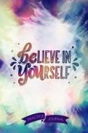 Believe In Yourself: Pen Lettering Practice Blank Lined and Graph Paper Notebook Journal Diary Composition Notepad 120 P di Eleanor Smith M. edito da INDEPENDENTLY PUBLISHED