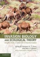 Invasion Biology and Ecological Theory di Herbert H. T. Prins edito da Cambridge University Press