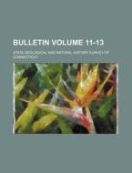 Bulletin (11-13) di State Geological and Connecticut edito da General Books Llc