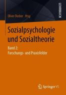 Sozialpsychologie und Sozialtheorie edito da Springer Fachmedien Wiesbaden