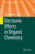Electronic Effects in Organic Chemistry edito da Springer-Verlag GmbH