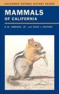 Mammals of California di E. W. Jameson, Hans J. Peeters edito da UNIV OF CALIFORNIA PR