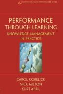 Performance Through Learning di Kurt April edito da Routledge