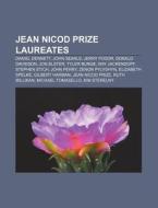 Jean Nicod Prize laureates di Books Llc edito da Books LLC, Reference Series