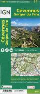 Cevennes / Gorges Du Tarn edito da Institut Geographique National