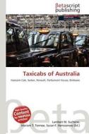 Taxicabs of Australia edito da Betascript Publishing