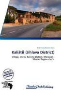 Kali T (Jihlava District) edito da Turbspublishing