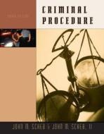 Criminal Procedure di John M. Scheb, Faith H. McClure edito da Wadsworth Publishing Company