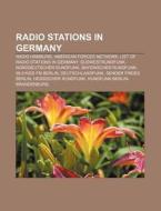 Radio Stations In Germany: Radio Hamburg di Books Llc edito da Books LLC, Wiki Series