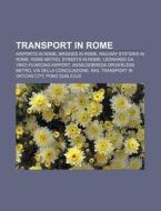 Transport In Rome: Rome Tram, Grande Rac di Books Llc edito da Books LLC, Wiki Series