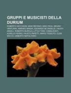 Gruppi E Musicisti Della Durium: Roberto di Fonte Wikipedia edito da Books LLC, Wiki Series