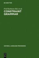 Constraint Grammar: A Language-Independent System for Parsing Unrestricted Text edito da Walter de Gruyter