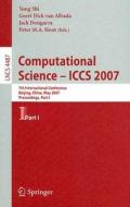 Computational Science - ICCS 2007 edito da Springer Berlin Heidelberg