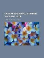 Congressional Edition Volume 7429 di United States Congress edito da Rarebooksclub.com