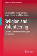 Religion and Volunteering edito da Springer International Publishing