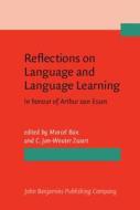 Reflections On Language And Language Learning edito da John Benjamins Publishing Co