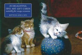 Card Box Of 20 Notecards And Envelopes: Kittens And Cats di Peony Press edito da Anness Publishing
