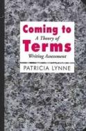 Coming To Terms di Patricia Lynne edito da Utah State University Press