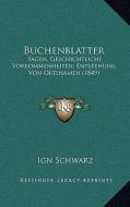 Buchenblatter: Sagen, Geschichtliche Vorkommenheiten, Entstehung Von Ortsnamen (1849) edito da Kessinger Publishing